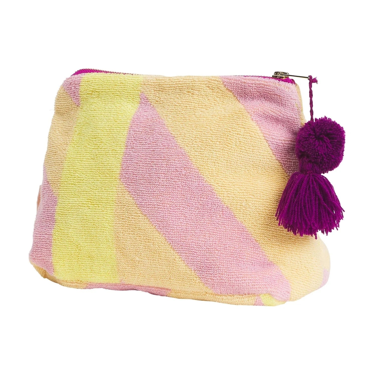 Medium Jarita Terry Pouch | Mauve