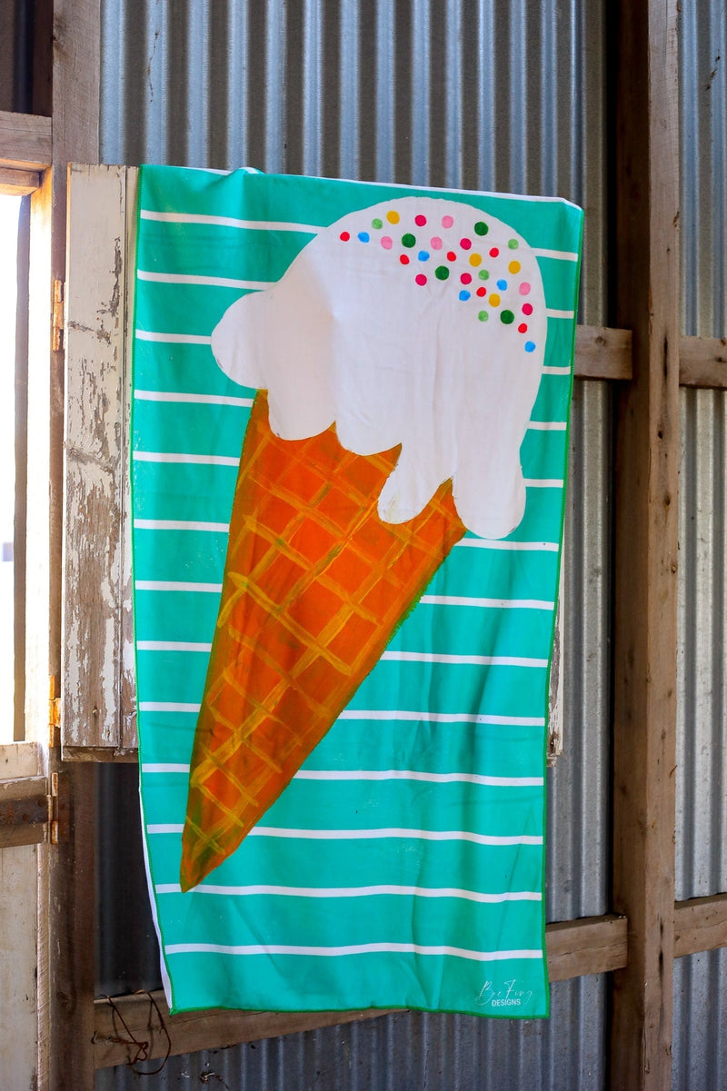 Beach Towel - Ice Cream
