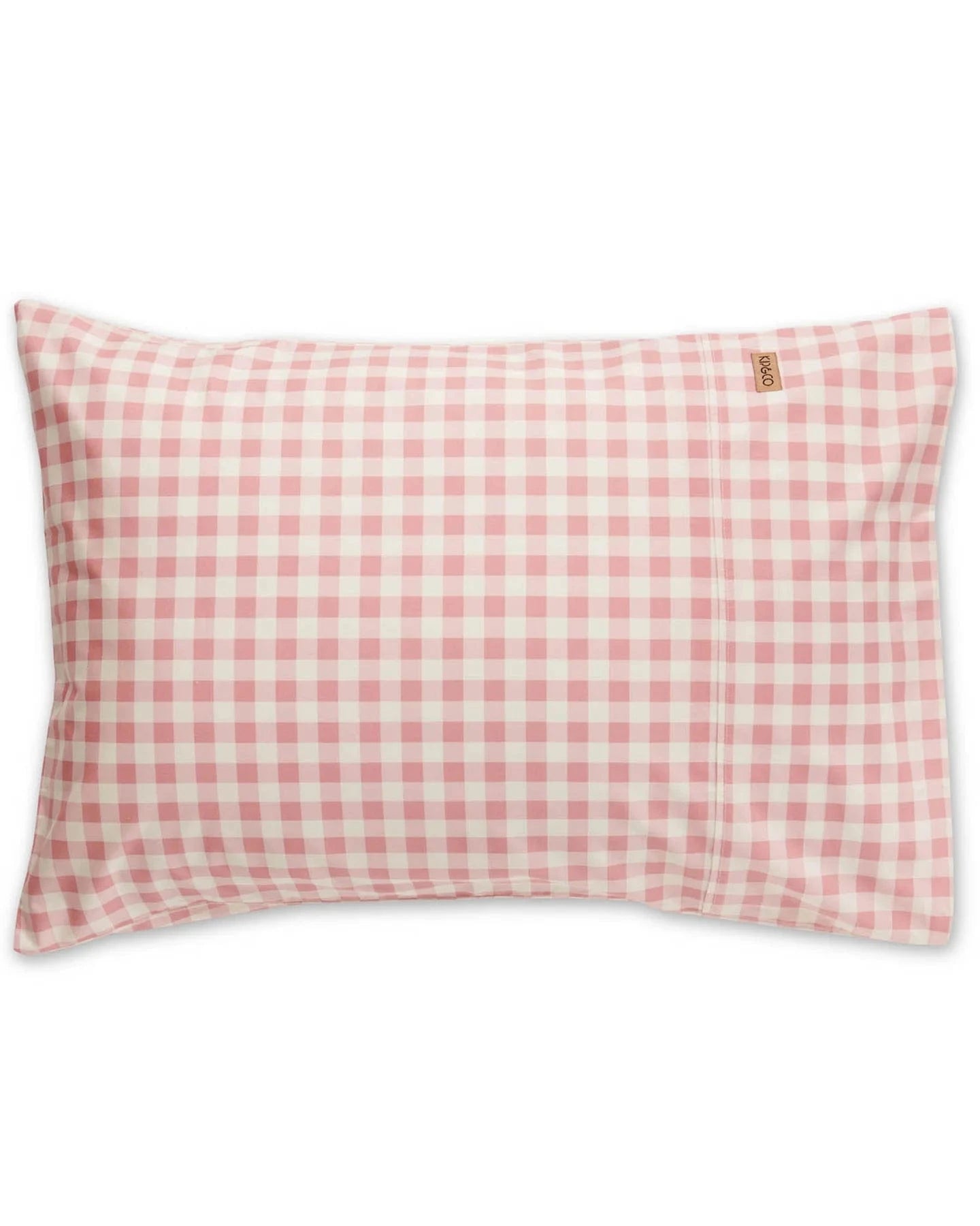 Gingham Candy Organic Cotton Pillowcases (Standard Size)