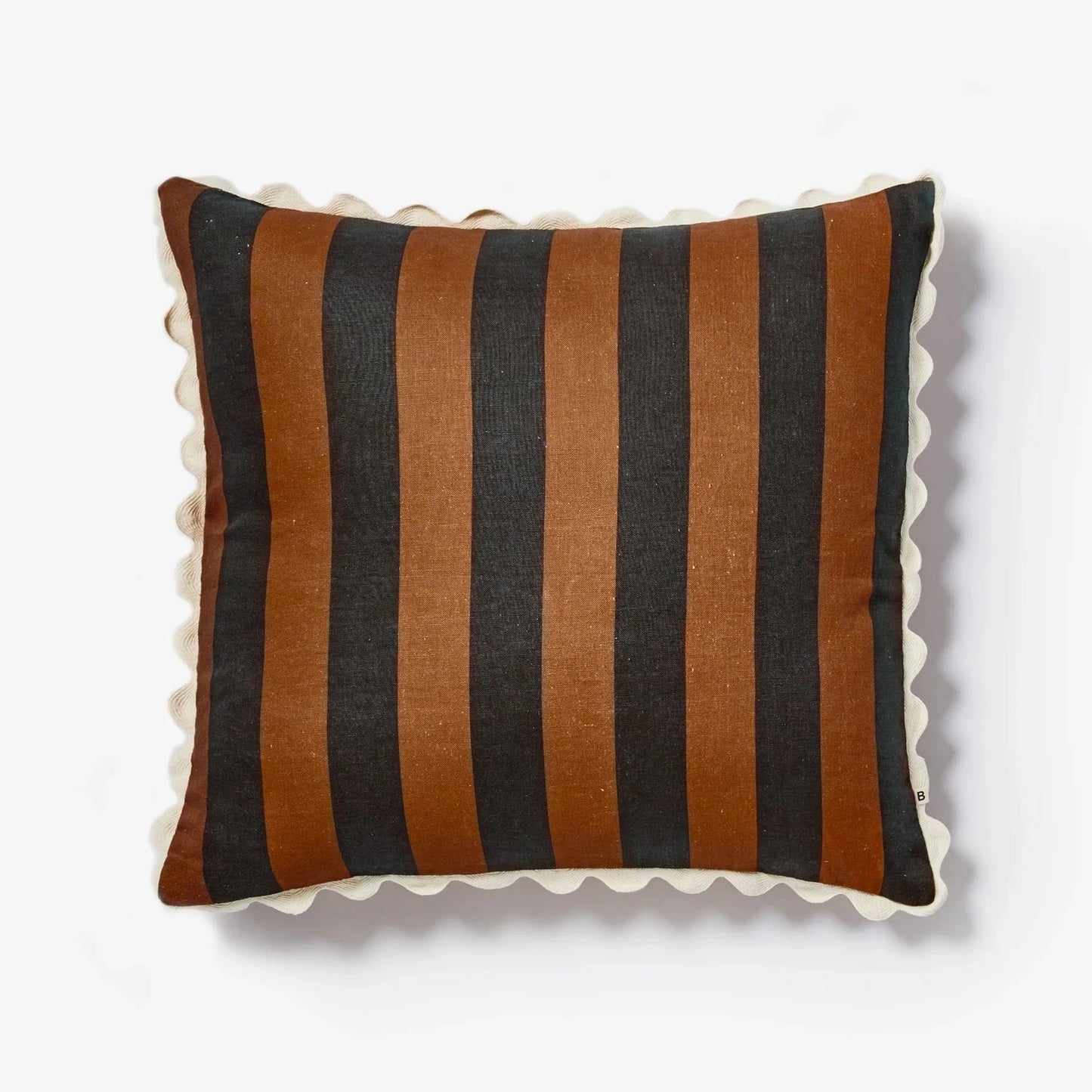 Bold Stripe Cushion (Hazelnut)