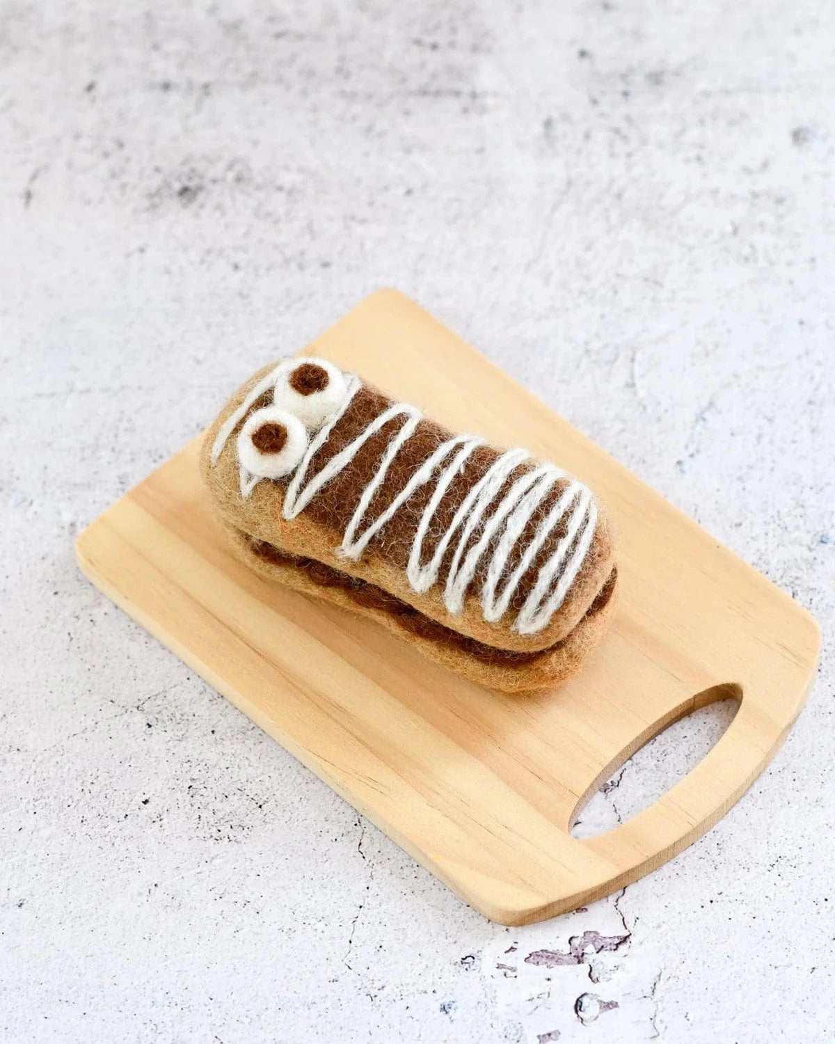 Felt Mummy Chocolate Eclair