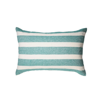 Emerald Stripe Pillowcase Set