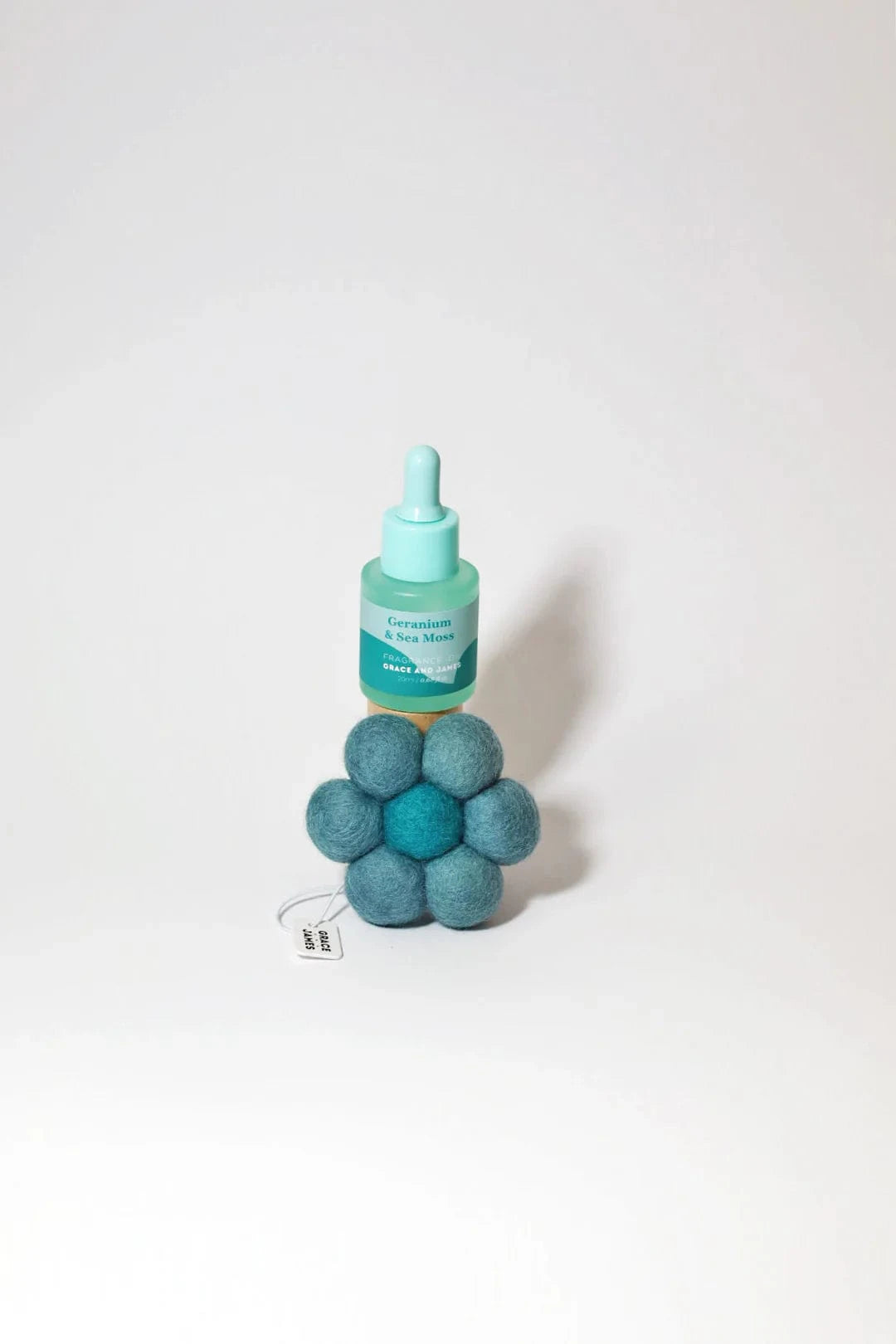 Felt Air Freshener | Geranium + Sea Moss