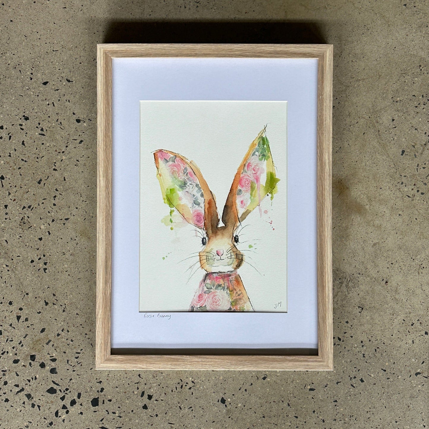 Bunny Framed Limited Addition Print
