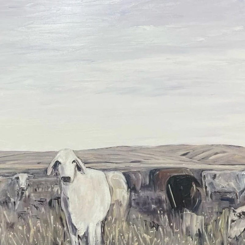 Painting of cattle