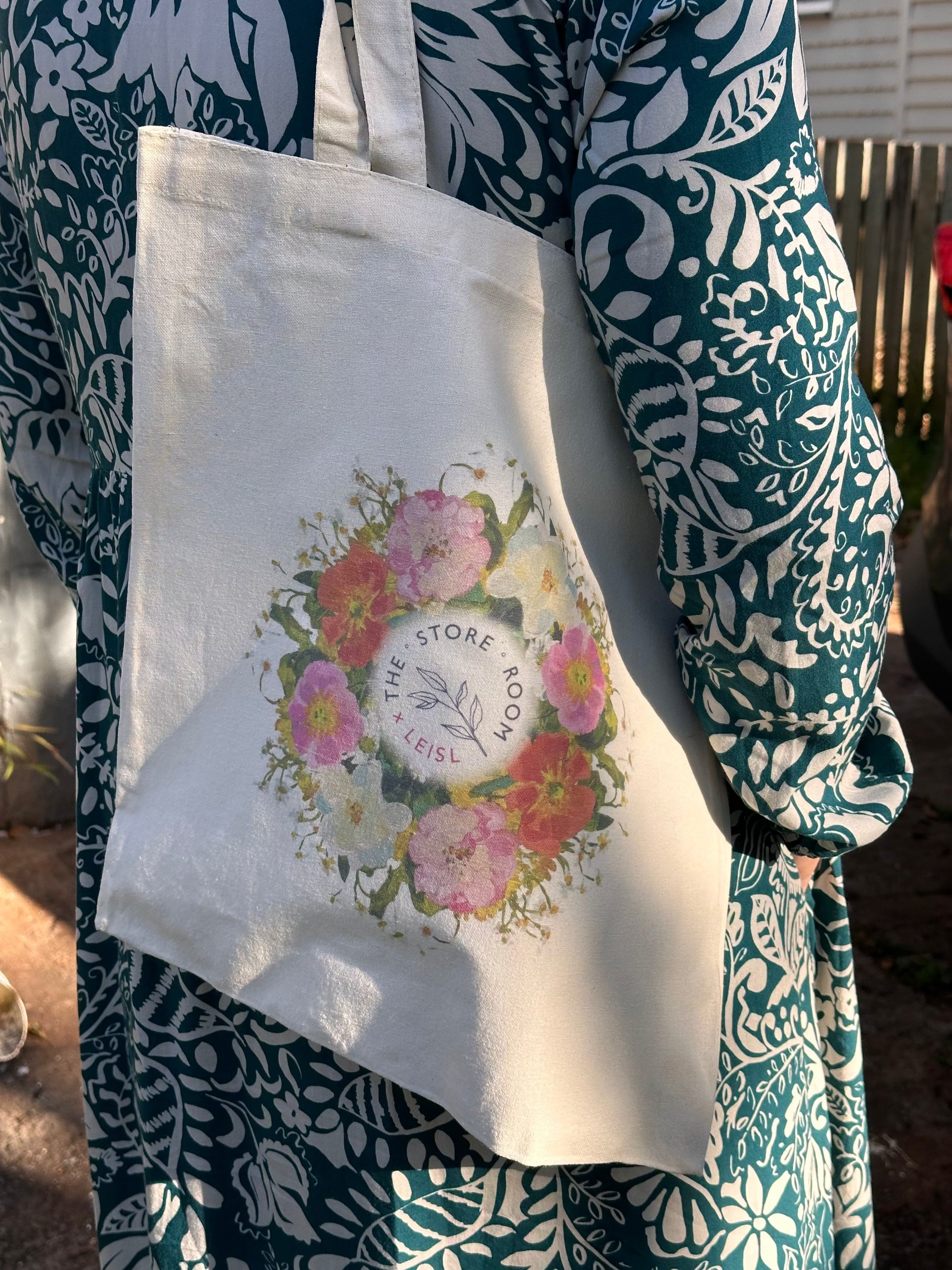 TSR x Leisl Calico Tote Bags