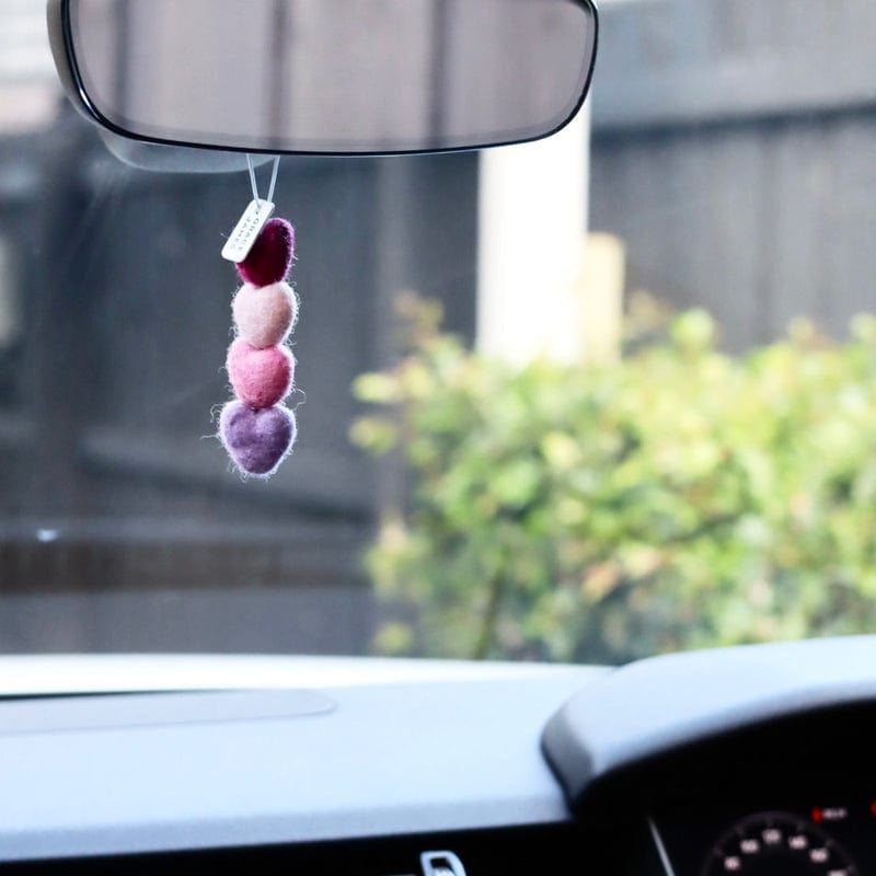 Felt Air Freshener | Passionfruit + Vanilla Sorbet