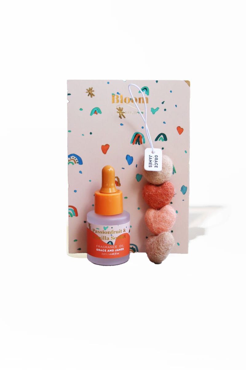 Felt Air Freshener | Passionfruit + Vanilla Sorbet