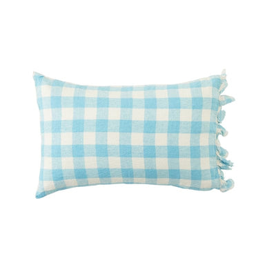 Amalfi Gingham Pillowcase Set - Ruffle