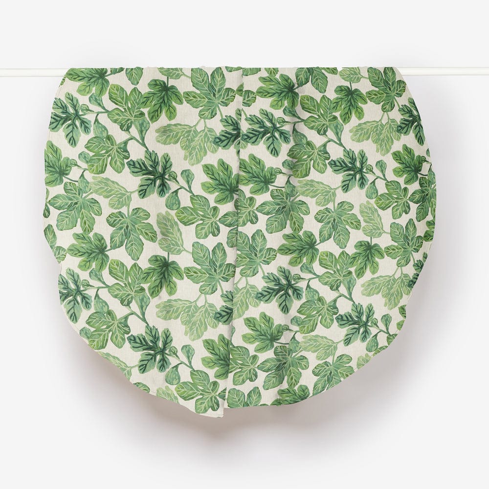 Fig Green Tablecloth | Round