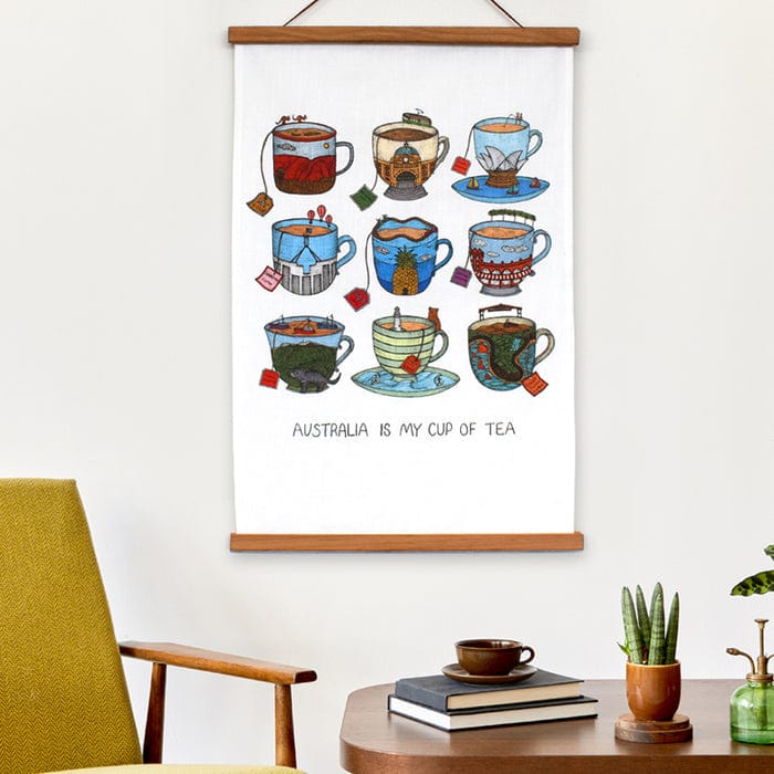 Art Tea Towels | Aussie Teacup