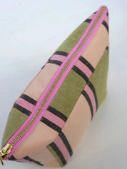 Carnival Stripe Cosmetic Case