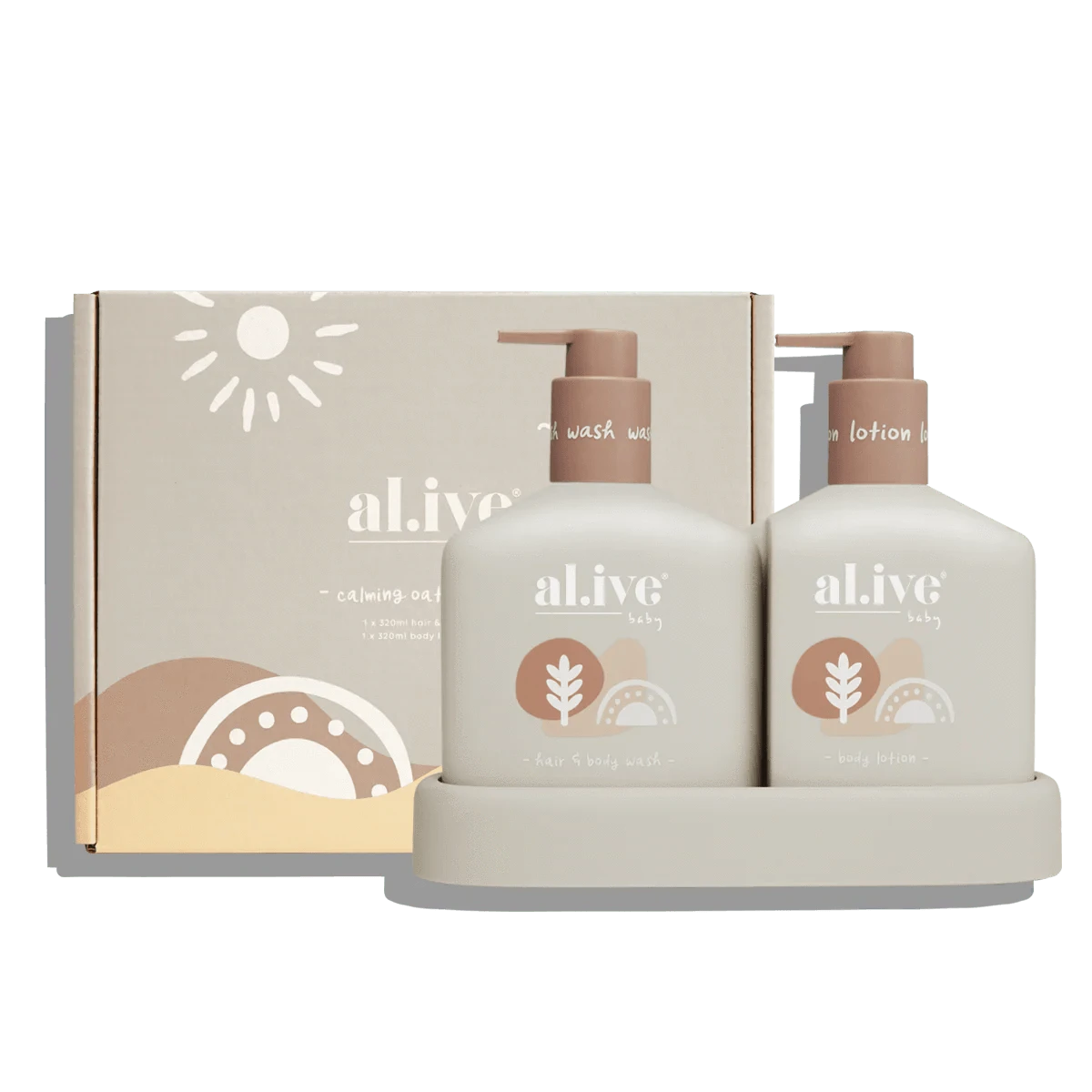 Baby Hair & Body Duo (Calming Oatmeal)