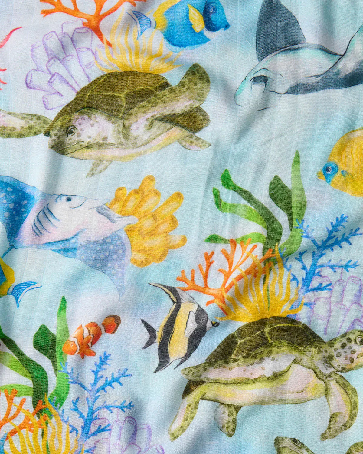Reef Life Bamboo Swaddle