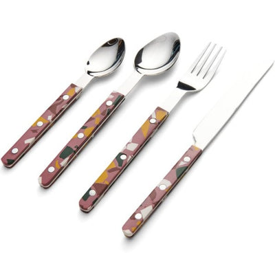 terrazzo 8 piece cutlery set