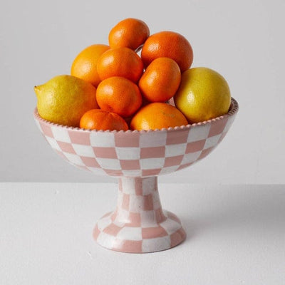 Checkered Fruit Bowl