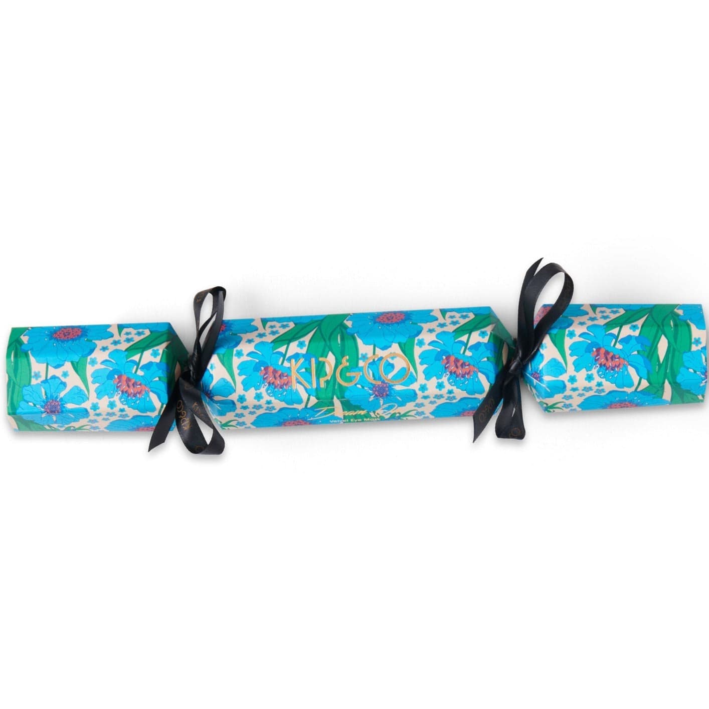 Tumbling Flowers Velvet Eye Mask - bon bon