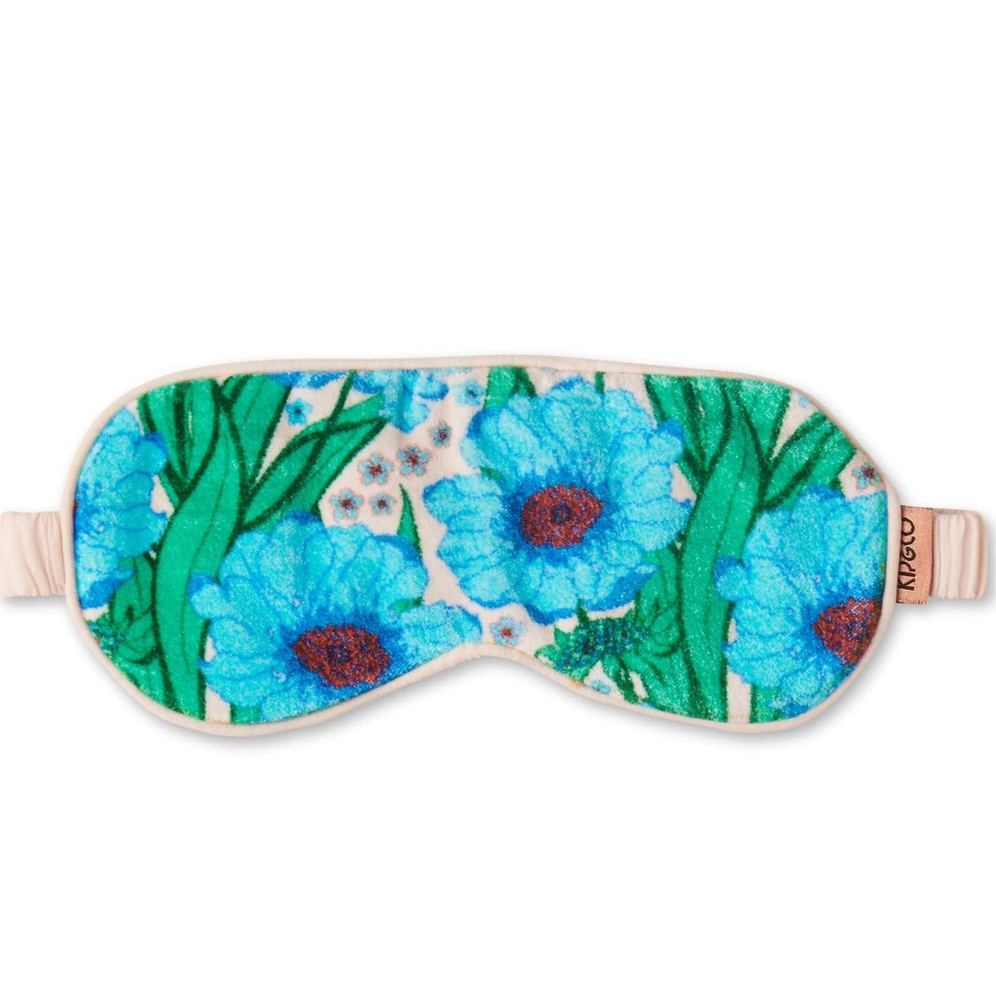 Tumbling Flowers Velvet Eye Mask - bon bon