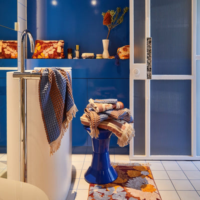 Zelia Hand Towel - Blue Jay