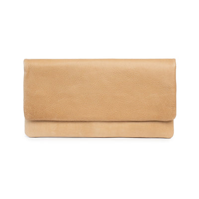 SANDY COLOURED LEATHER WALLET