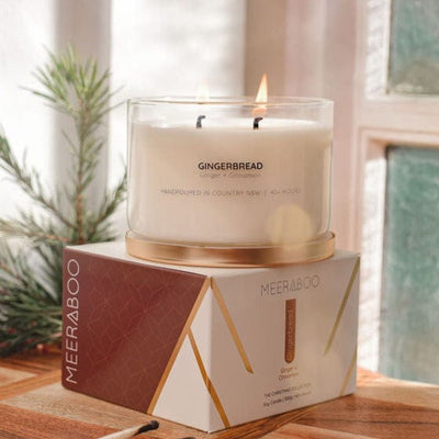 Gingerbread Gold Lid Soy Candle