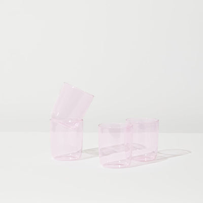 Belly Cups Set of 4 - Pink