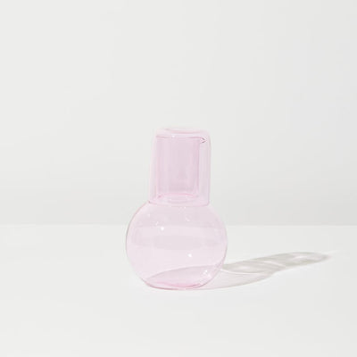 Belly Carafe + Cup Set - Pink