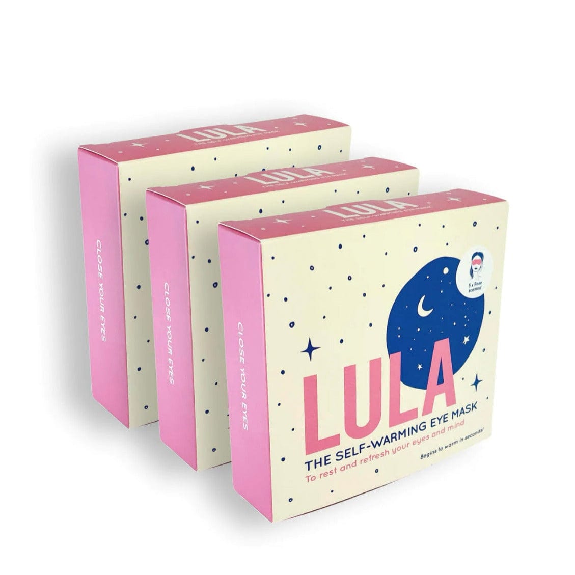 Self Warming Eye Masks | Rose