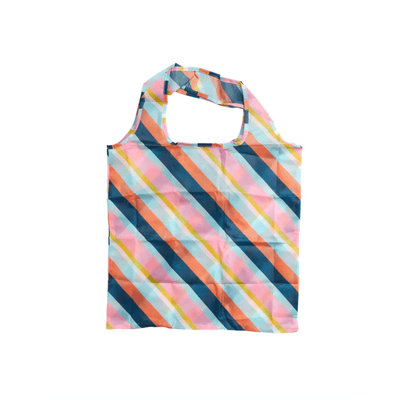 candy stripe pocket shopper