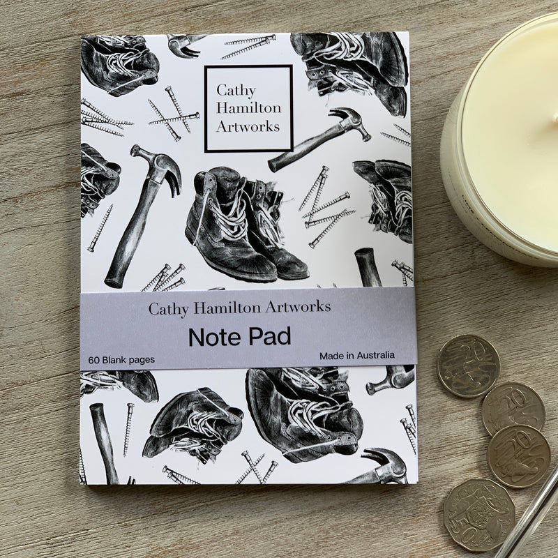 A6 Note Pad - Workers