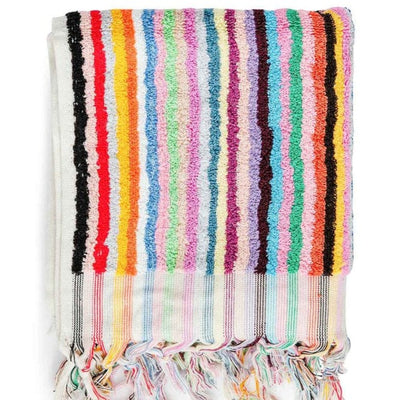 Cotton Hand Towel - Vivid Lines