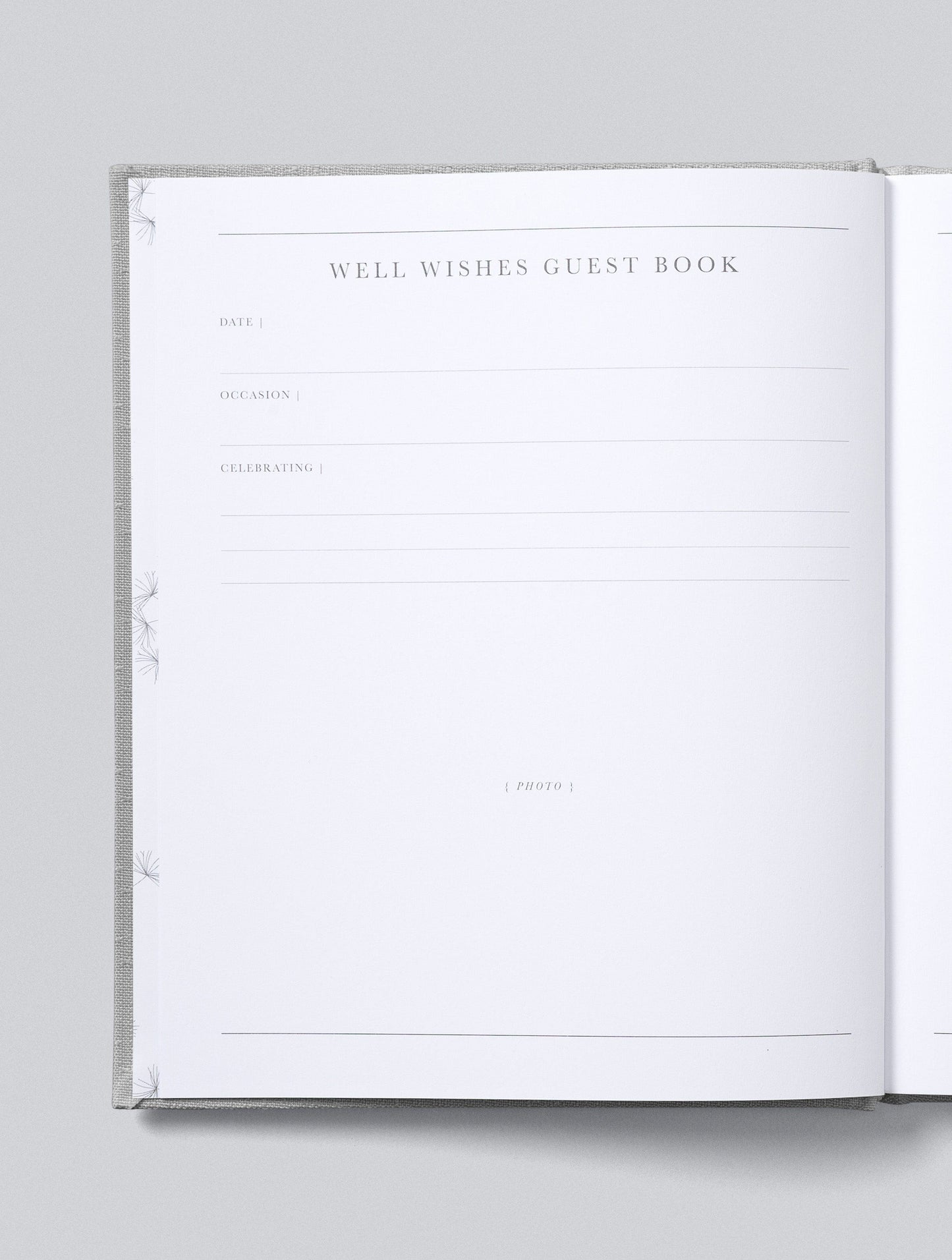 Well Wishes Guest Book