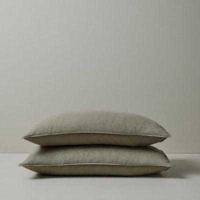 Ravello Linen Pillowcase Pair - Caper