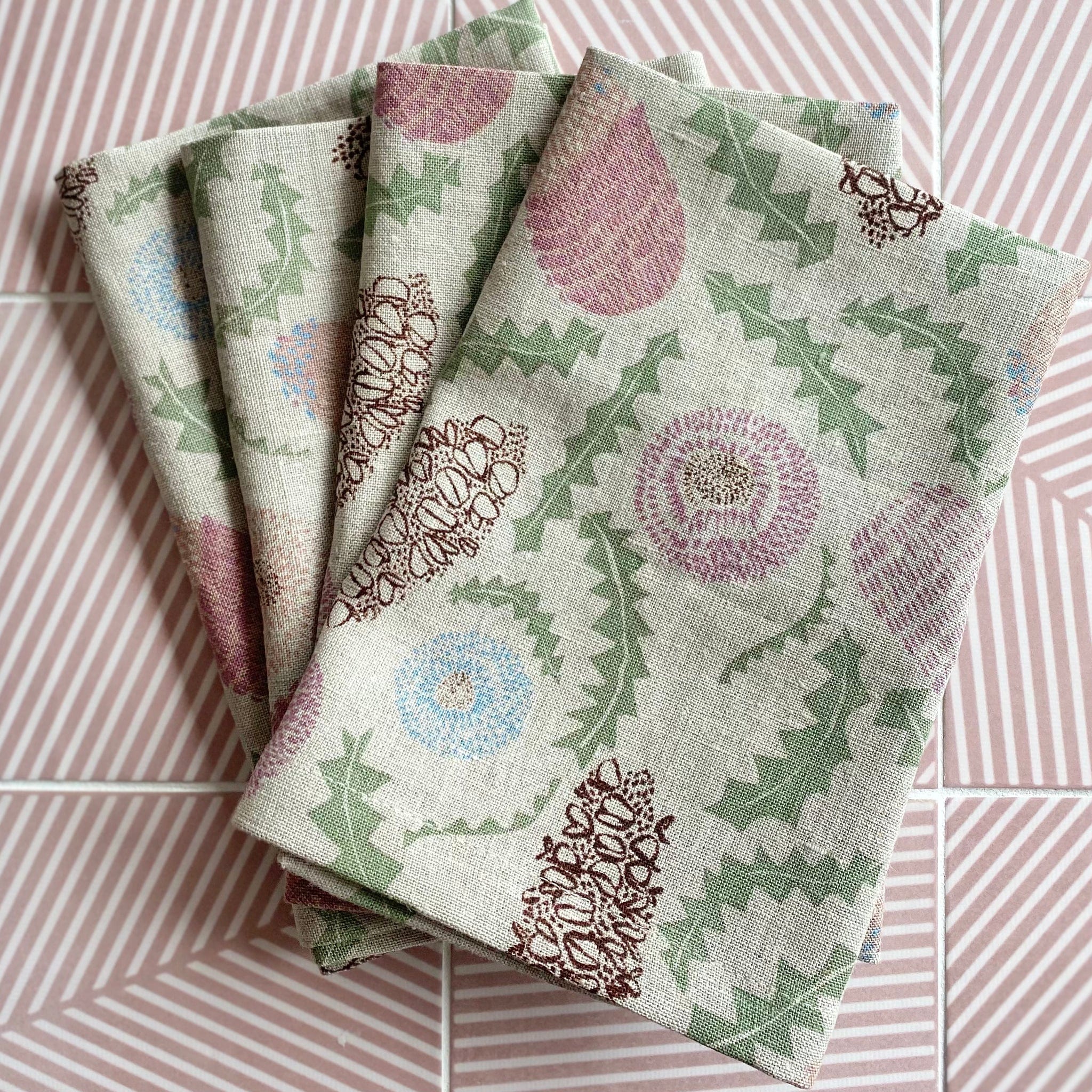 Flowering Banksia Napkins