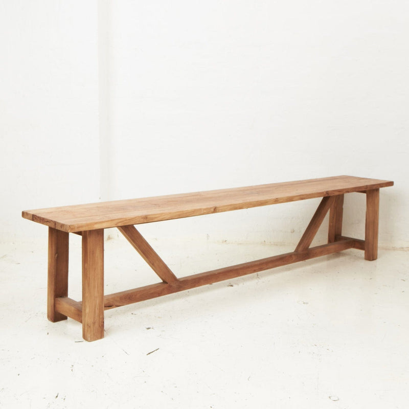 Sefer Rustic Bench Seat - 2m