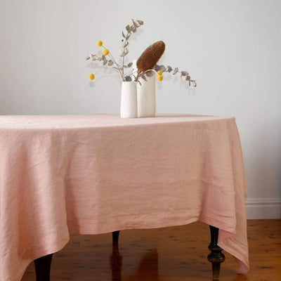 Extra Long Tablecloth 1.8 x 3.4m -  Rose