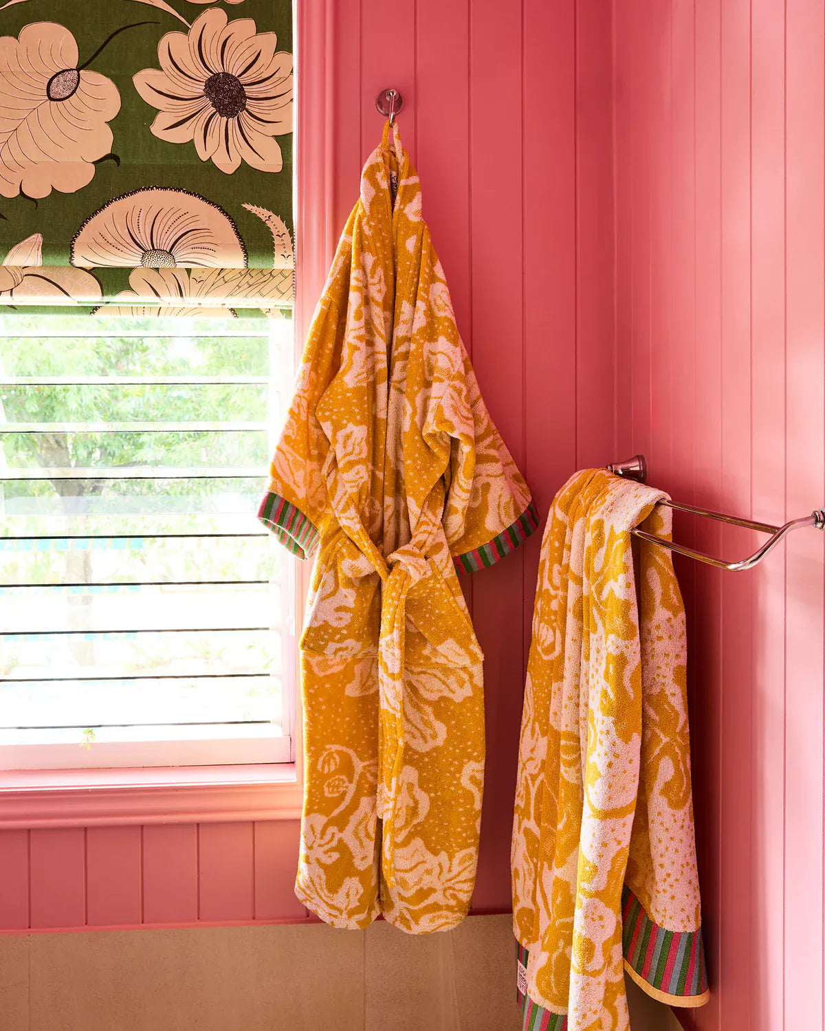 Kip&Co x Anna Spiro Elsternwig Fig Terry Bath Sheet