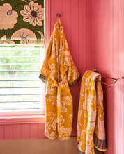 Kip&Co x Anna Spiro Elsternwig Fig Terry Bath Sheet