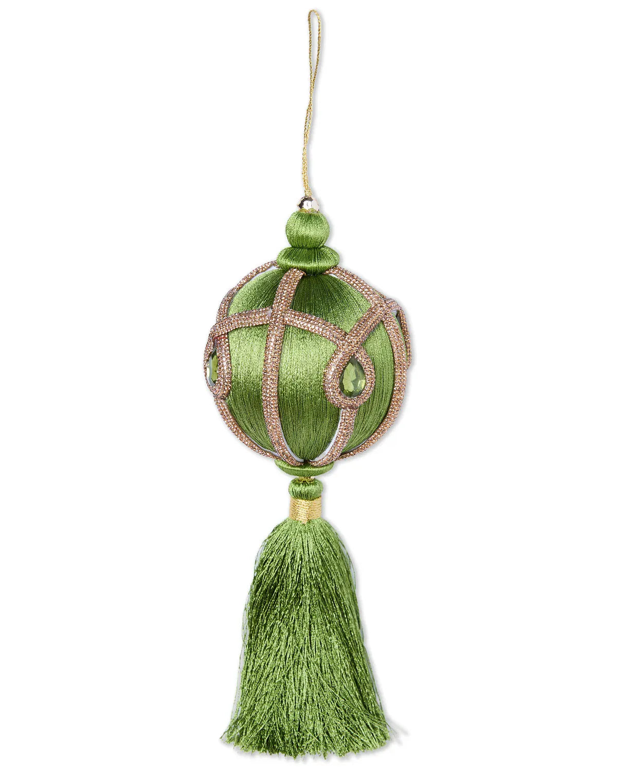 Green Tassel Bauble