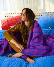 Pink Punch Check Blanket