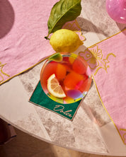 Cocktail Hour Embroidered Cocktail Napkins | Set of 6