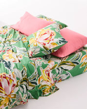 Somerset Green Organic Cotton Flat Sheet | King