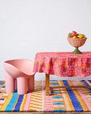 Festive Bow Tablecloth Round