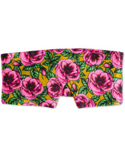 Golden Peony Block Out Silk Eye Mask