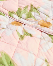 Sweet Daisy Quilted Cotton Robe | S/M