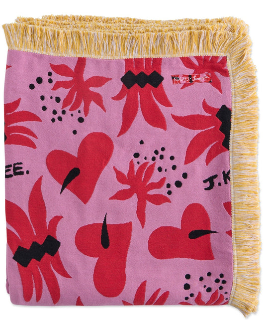 Kip & Co x Jenny Kee "Our Sunburnt Country" Woven Bedspread