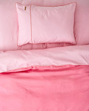 Glow In Pink Bamboo Cotton Quilt Cover | Queen
