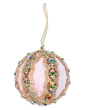 Adorned In Pink Embellished Bauble