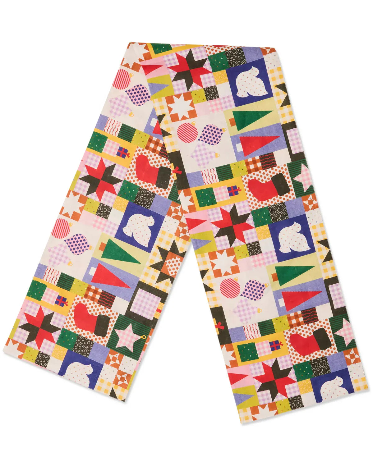 Christmas Patchwork Table Runner