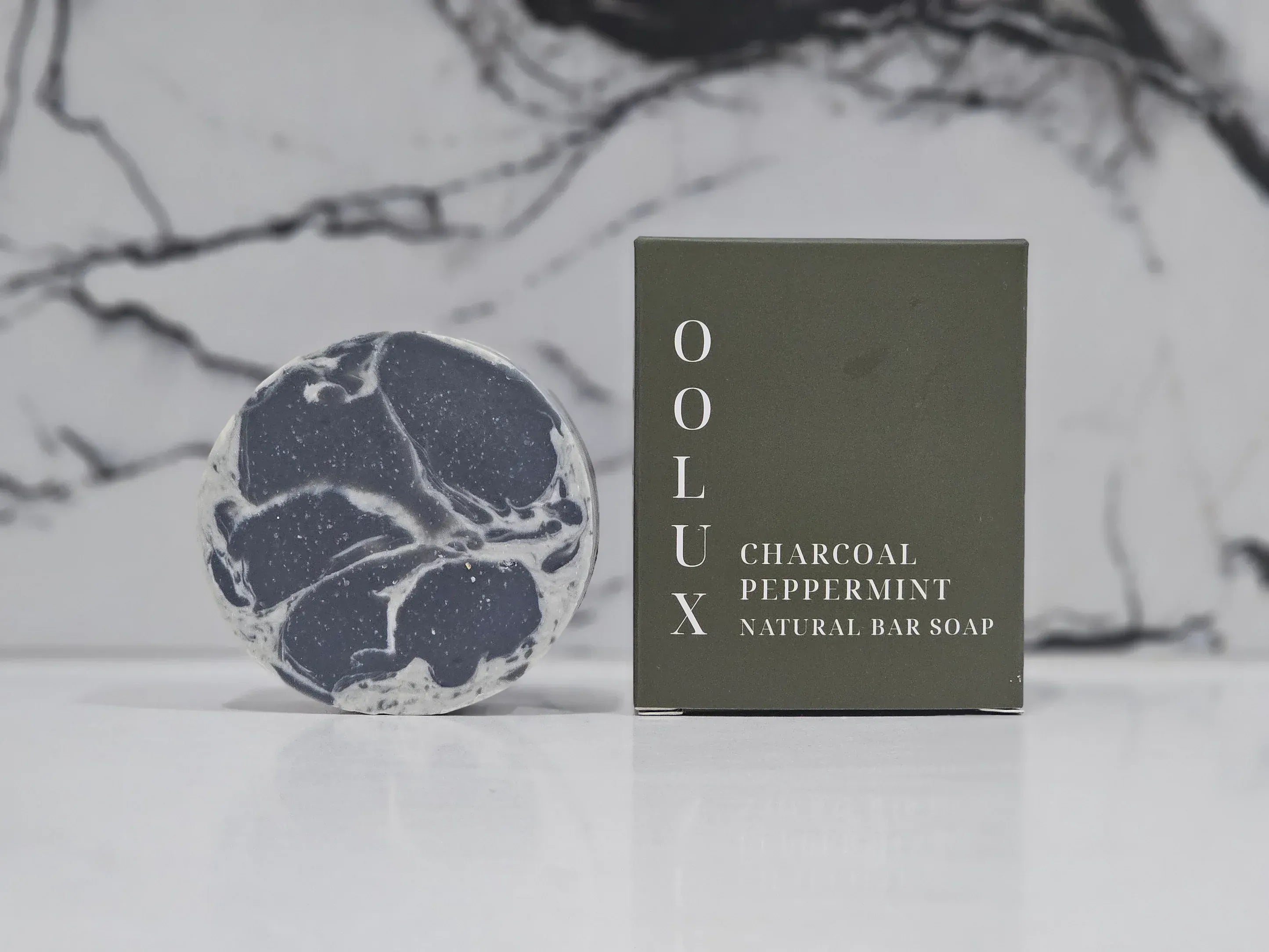 Large Bar Soap | Charcoal Peppermint